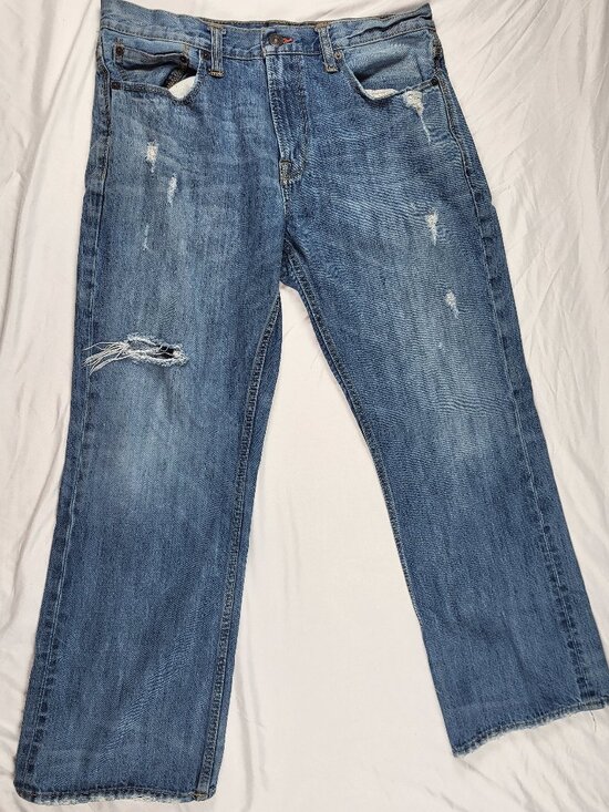 American Eagle Outfitters Other - American Eagle Bootcut Jeans Men's 34x30 Distressed Preppy Streetwear Y2K